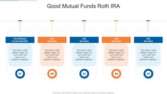 Good Mutual Funds Roth Ira In Powerpoint And Google Slides Cpb