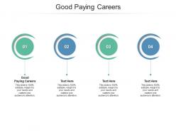 Good paying careers ppt powerpoint presentation icon objects cpb