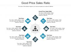 Good price sales ratio ppt powerpoint presentation icon cpb