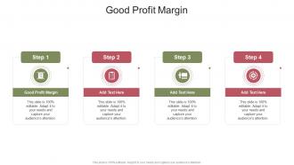 Good Profit Margin In Powerpoint And Google Slides Cpb