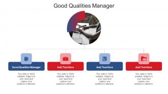 Good Qualities Manager In Powerpoint And Google Slides Cpb