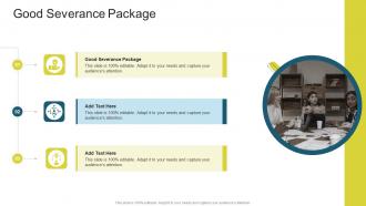 Good Severance Package In Powerpoint And Google Slides Cpb