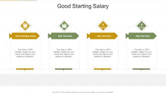 Good Starting Salary In Powerpoint And Google Slides Cpb