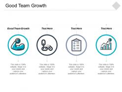 Good team growth ppt powerpoint presentation gallery guidelines cpb