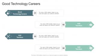 Good Technology Careers In Powerpoint And Google Slides Cpb