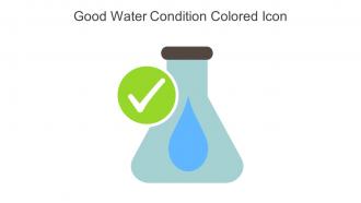 Good Water Condition Colored Icon In Powerpoint Pptx Png And Editable Eps Format