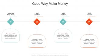 Good Way Make Money In Powerpoint And Google Slides Cpb