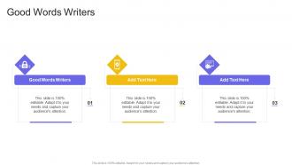 Good Words Writers In Powerpoint And Google Slides Cpb