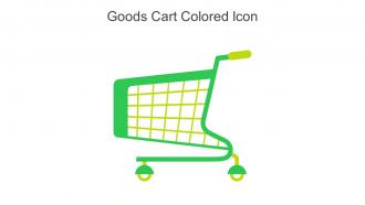 Goods Cart Colored Icon In Powerpoint Pptx Png And Editable Eps Format