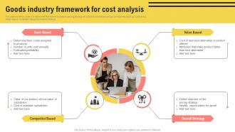 Goods Industry Framework For Cost Analysis
