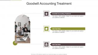 Goodwill Accounting Treatment In Powerpoint And Google Slides Cpb