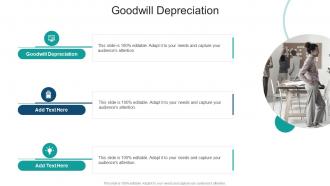 Goodwill Depreciation In Powerpoint And Google Slides Cpb