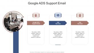 Google ADS Support Email In Powerpoint And Google Slides Cpb