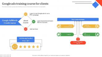 Google Ads Training Course For Clients