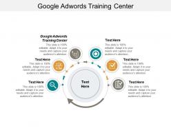 Google adwords training center ppt powerpoint presentation portfolio icon cpb