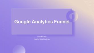 Google Analytics Funnel PPT Template VA