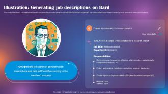 Google Bard Future Of Generative AI Illustration Generating Job Descriptions On Bard ChatGPT SS
