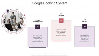 Google Booking System In Powerpoint And Google Slides Cpb