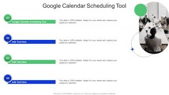 Google Calendar Scheduling Tool In Powerpoint And Google Slides Cpb