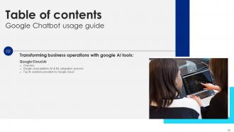 Google Chatbot Usage Guide Powerpoint Presentation Slides AI CD V Appealing Designed