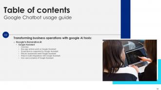 Google Chatbot Usage Guide Powerpoint Presentation Slides AI CD V Template Colorful