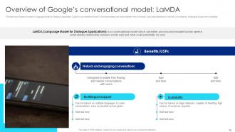 Google Chatbot Usage Guide Powerpoint Presentation Slides AI CD V Unique Colorful