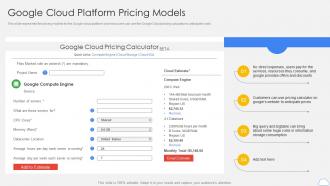 Google Cloud Platform Pricing Models Ppt Icons