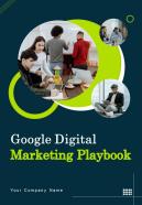 Google Digital Marketing Playbook Report Sample Example Document