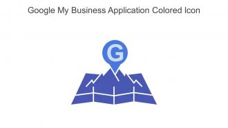 Google My Business Application Colored Icon In Powerpoint Pptx Png And Editable Eps Format