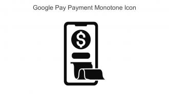 Google Pay Payment Monotone Icon In Powerpoint Pptx Png And Editable Eps Format
