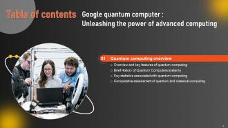 Google Quantum Computer Unleashing The Power Of Advanced Computing AI CD Visual Attractive