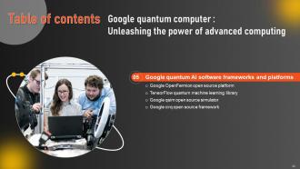 Google Quantum Computer Unleashing The Power Of Advanced Computing AI CD Good Graphical