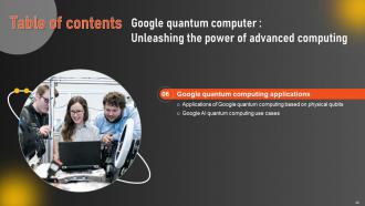 Google Quantum Computer Unleashing The Power Of Advanced Computing AI CD Downloadable Graphical