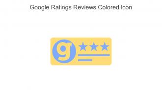 Google Ratings Reviews Colored Icon In Powerpoint Pptx Png And Editable Eps Format