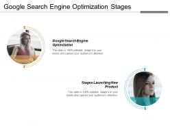 Google search engine optimization stages launching new product cpb