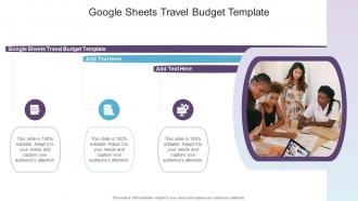 Google Sheets Travel Budget Template In Powerpoint And Google Slides Cpb
