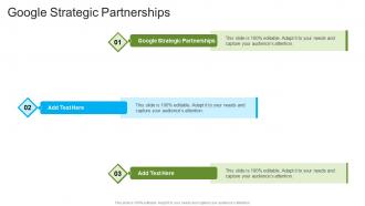Google Strategic Partnerships In Powerpoint And Google Slides Cpb