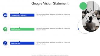 Google Vision Statement In Powerpoint And Google Slides Cpb