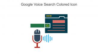 Google Voice Search Colored Icon In Powerpoint Pptx Png And Editable Eps Format