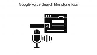 Google Voice Search Monotone Icon In Powerpoint Pptx Png And Editable Eps Format