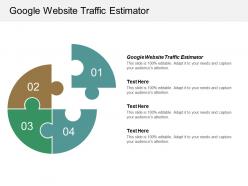 Google website traffic estimator ppt powerpoint presentation portfolio slides cpb
