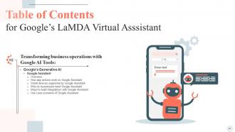 Googles Lamda Virtual Asssistant AI CD V Good Pre-designed