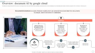 Googles Lamda Virtual Asssistant Overview Document Ai By Google Cloud AI SS V