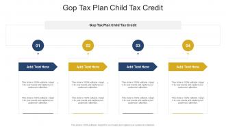 Gop Tax Plan Child Tax Credit In Powerpoint And Google Slides Cpb