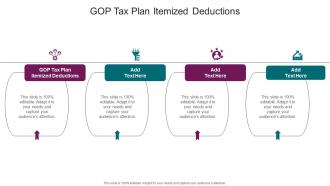 GOP Tax Plan Itemized Deductions In Powerpoint And Google Slides Cpb