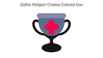Gothic Religion Chalice Colored Icon In Powerpoint Pptx Png And Editable Eps Format