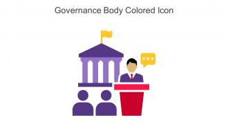 Governance Body Colored Icon In Powerpoint Pptx Png And Editable Eps Format
