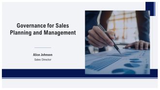 Governance For Sales Planning And Management PPT Summary AT