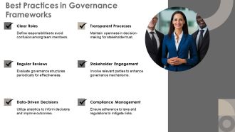 Governance Frameworks For Effective Leadership PPT Information AT Idea Adaptable