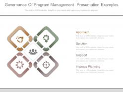 Governance of program management presentation examples